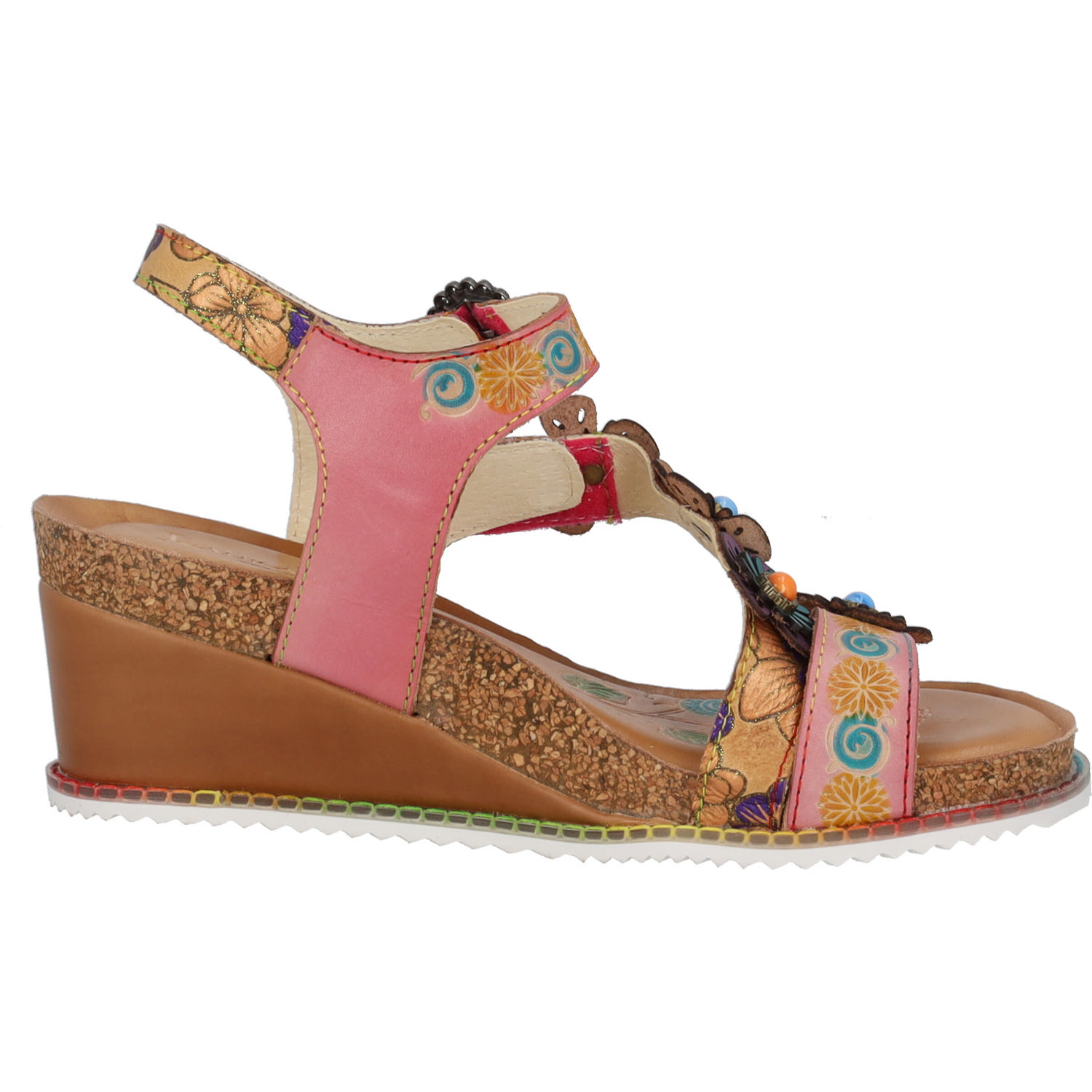 Laura Vita Bonito 524, Plateau-Sandaletten, Damen, Braun