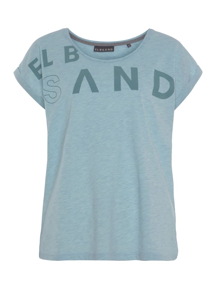 ELBSAND T-Shirt in türkis günstig kaufen