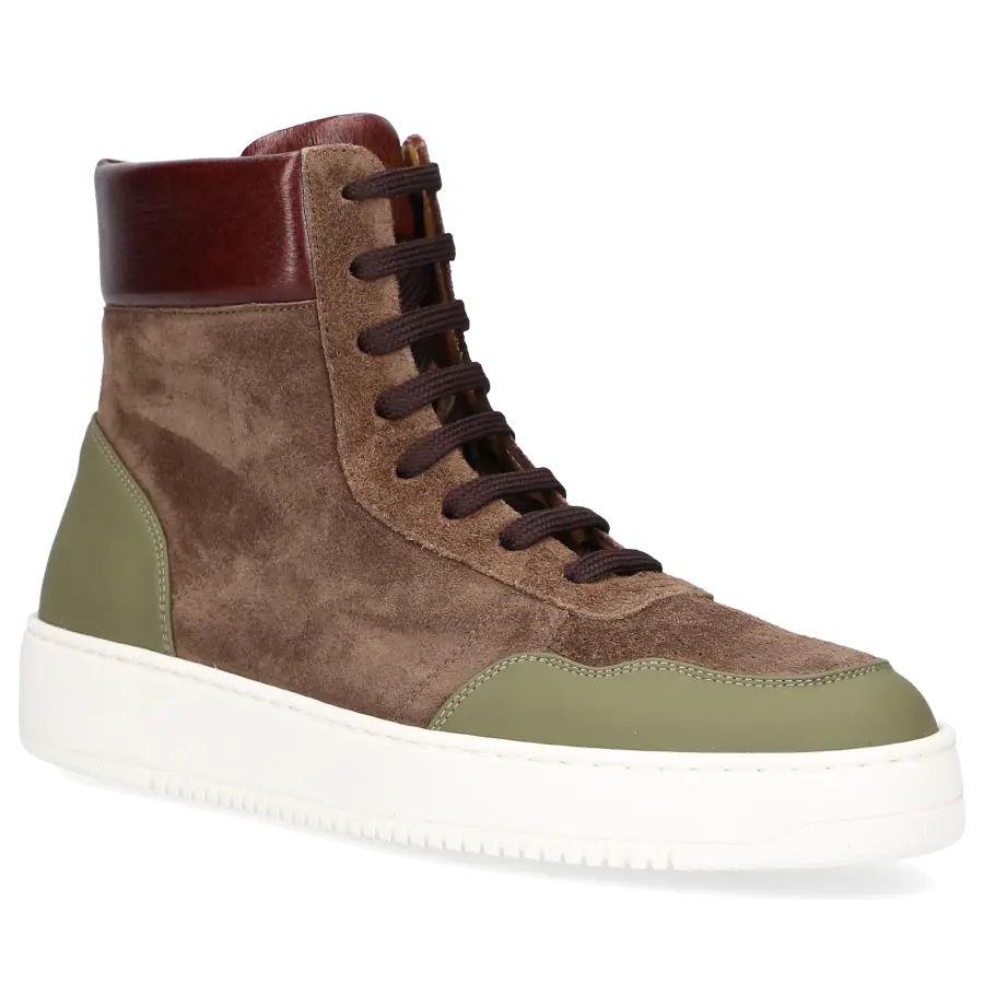 Truman's - Sneaker high 9435 Nubukleder - braun