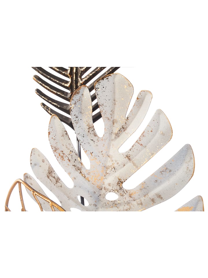 kobolo Metallbild MONSTERA in Gold günstig kaufen onesize