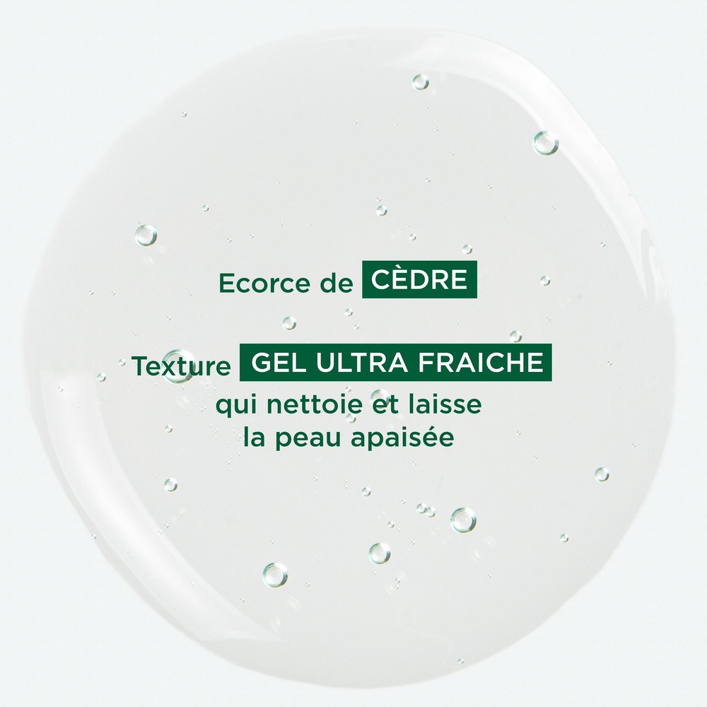 Klorane Ecorce de cèdre Gel douche 200ml Gel douche