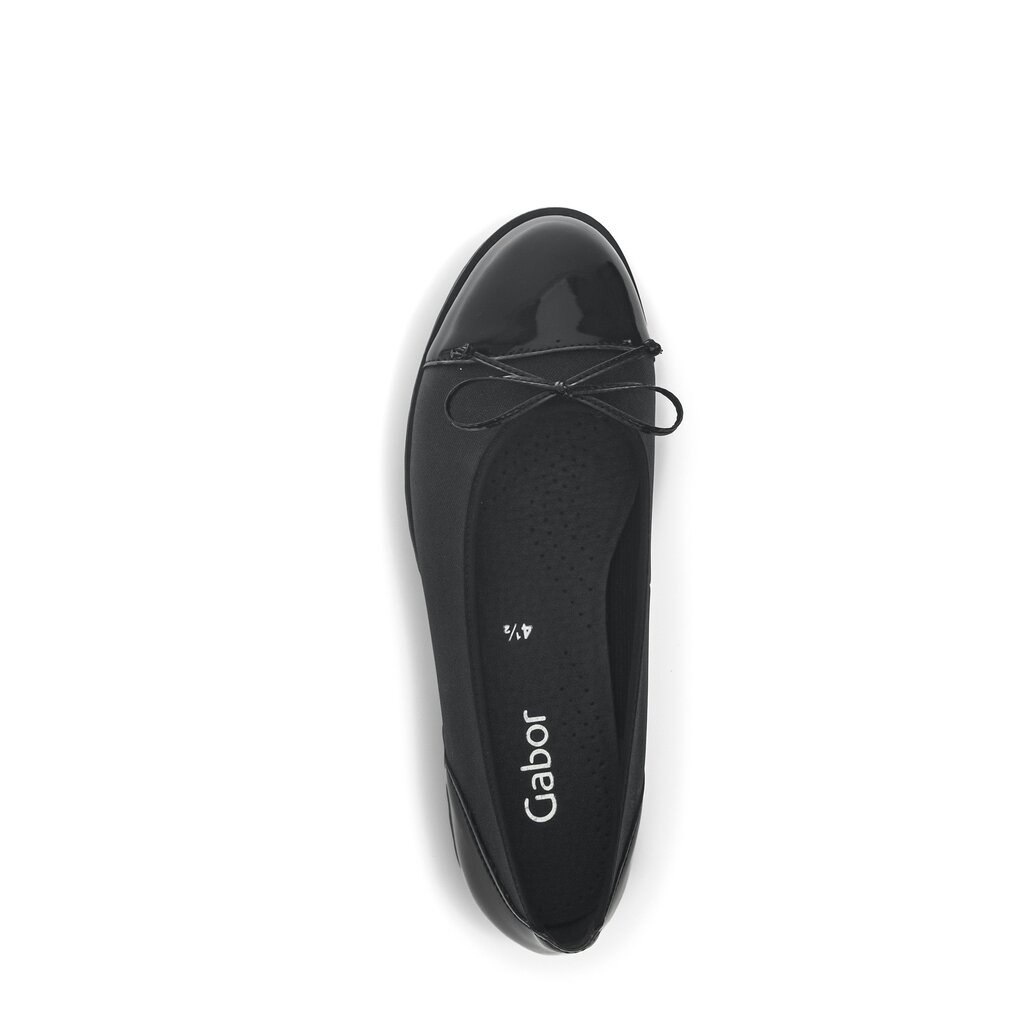 Gabor fashion Sportliche Ballerina schwarz