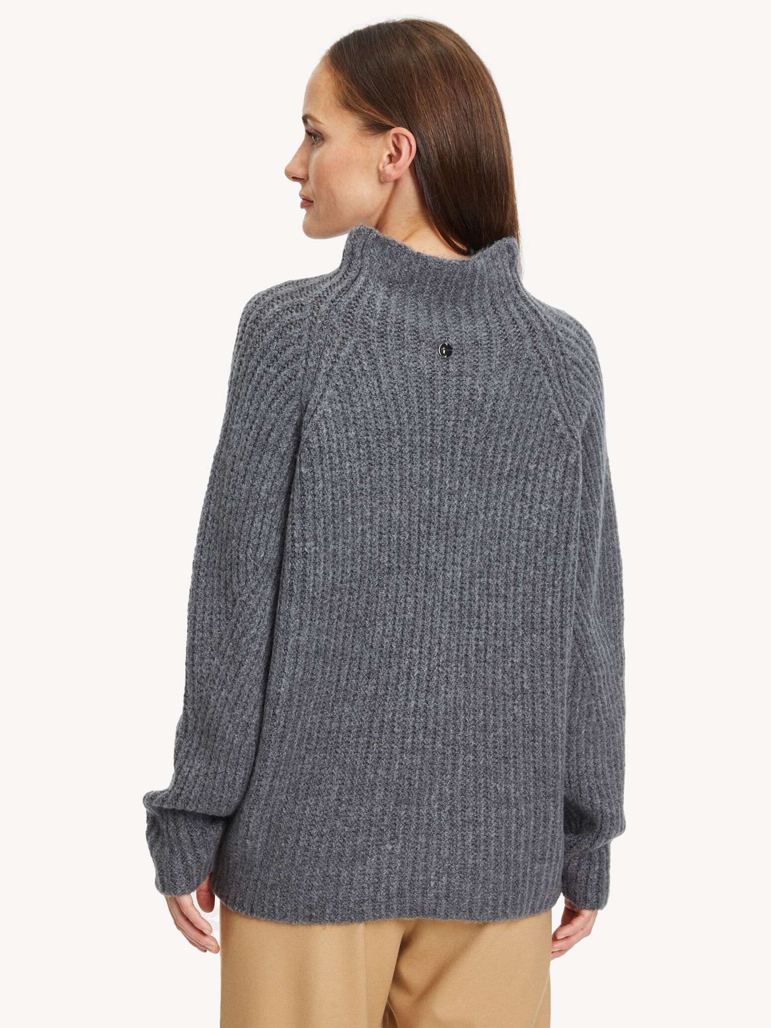 Pull-over en tricot - gris