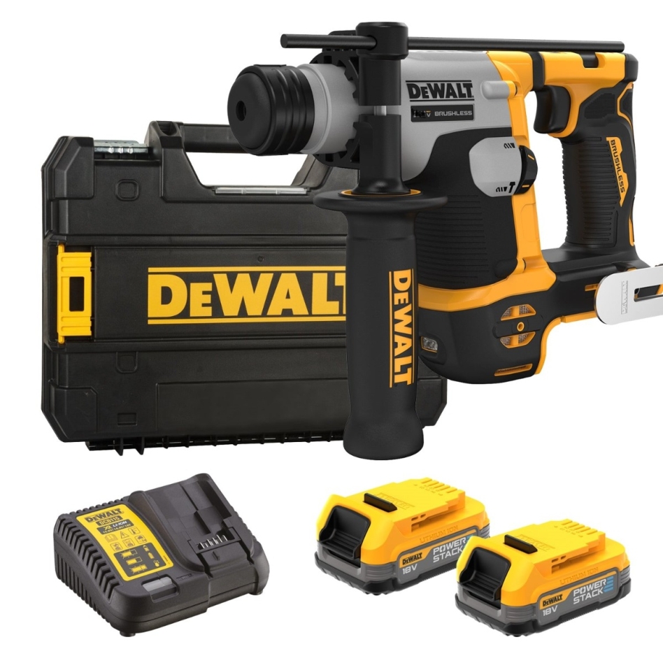 DeWalt DCH172E2T-QW Accuboorhamer SDS Plus 18 V XR PowerStack