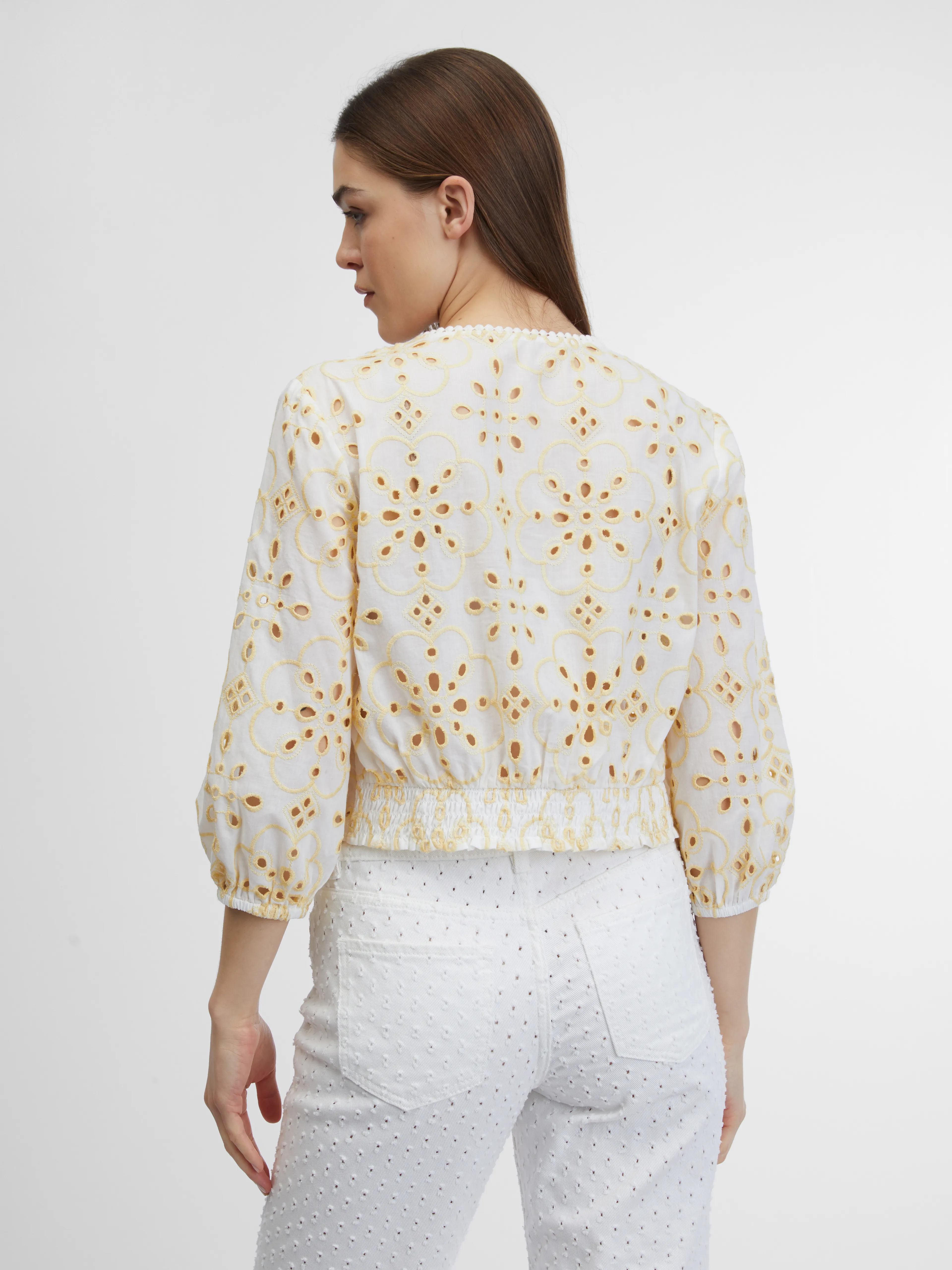 Gelbe Damen-Bluse ORSAY