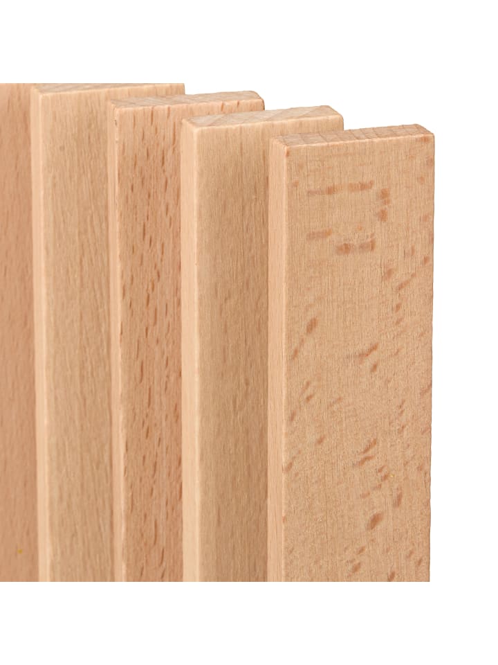 relaxdays 100 x Holzbausteine - (B)2,5 x (H)12 x (T)0,7 cm günstig kaufen onesize