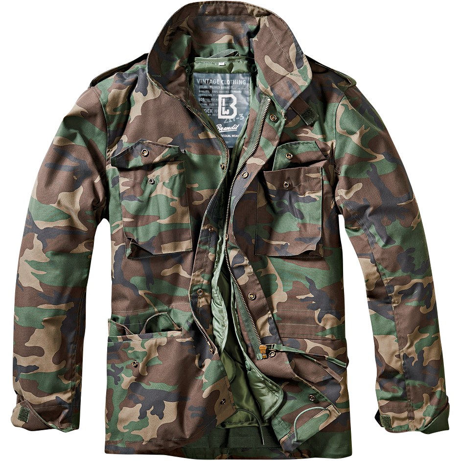 Brandit Herren Jacke M65 Classik (woodland)