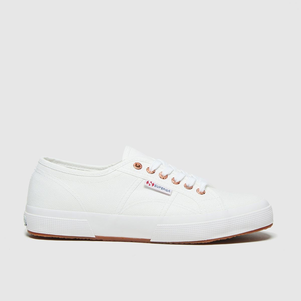 Superga 2750 Cotu klassiska sneakers i vitt