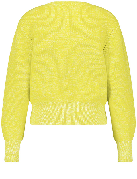 Pullover aus Baumwoll-Rippstrick