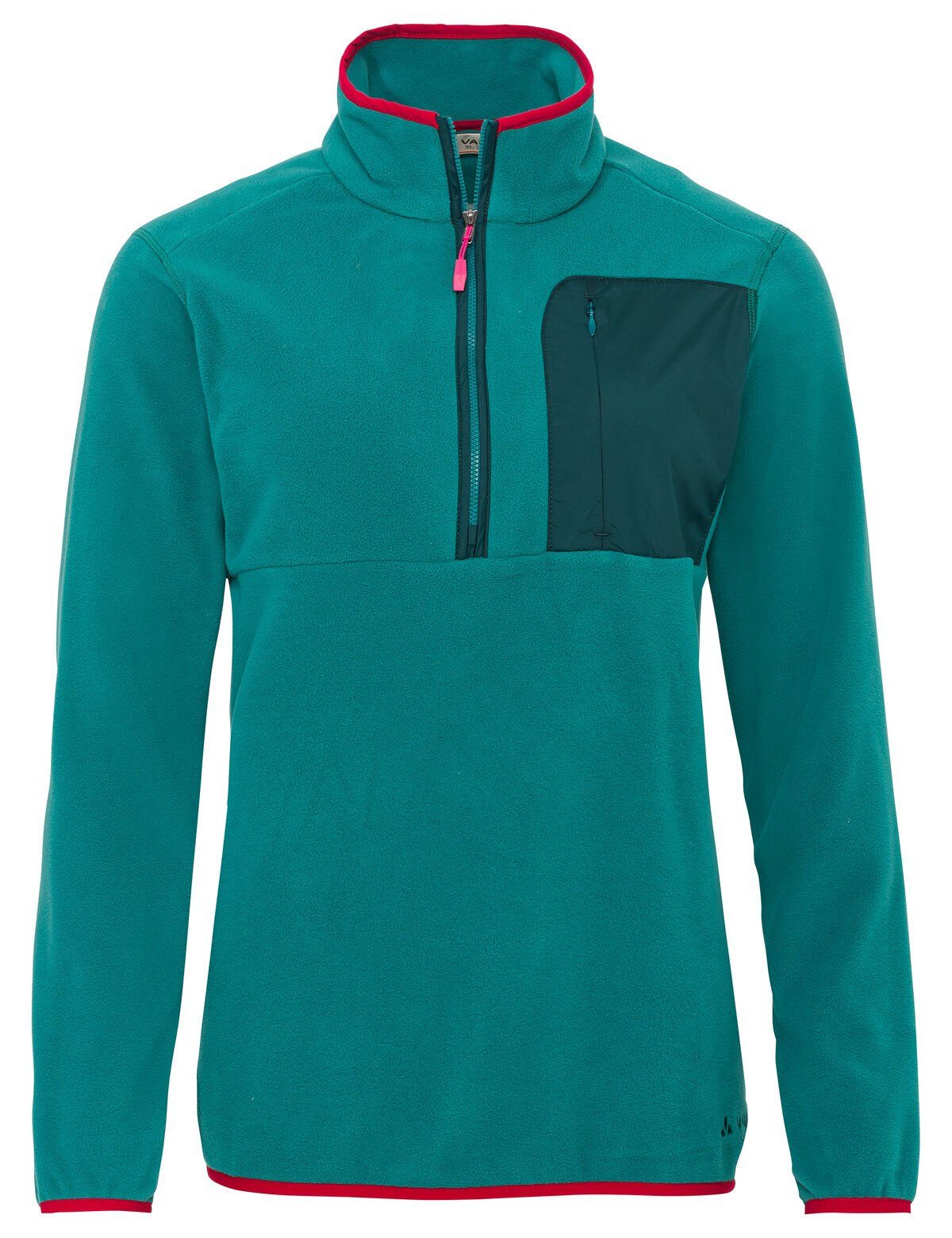 VAUDE Rundhalspullover Women's Rosemoor Fleece Halfzip (1-tlg) Green Shape