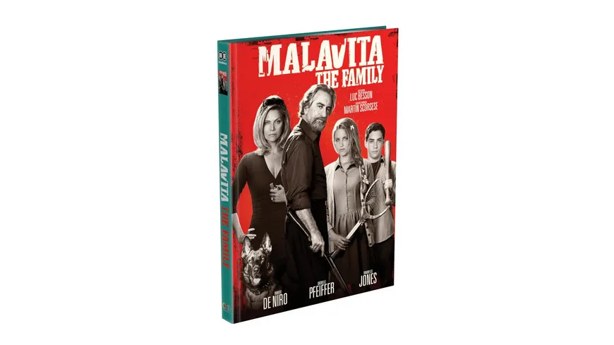 MALAVITA – The Family - 2-Disc Mediabook Cover A (Blu-ray + DVD) Limited 500 Edition