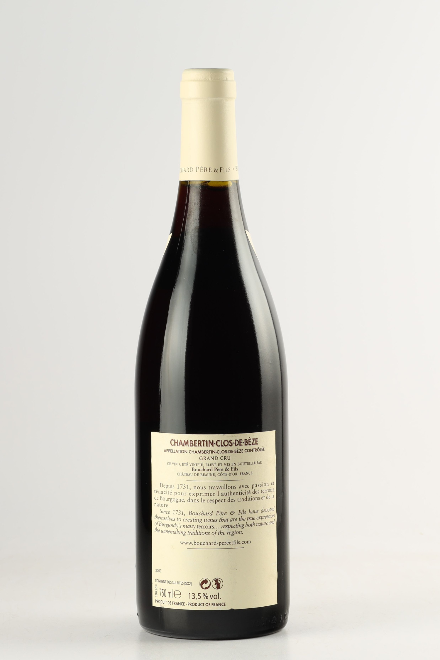 Bouchard Pere Et Fils Clos De Bèze 2009, Chambertin Clos de Bèze