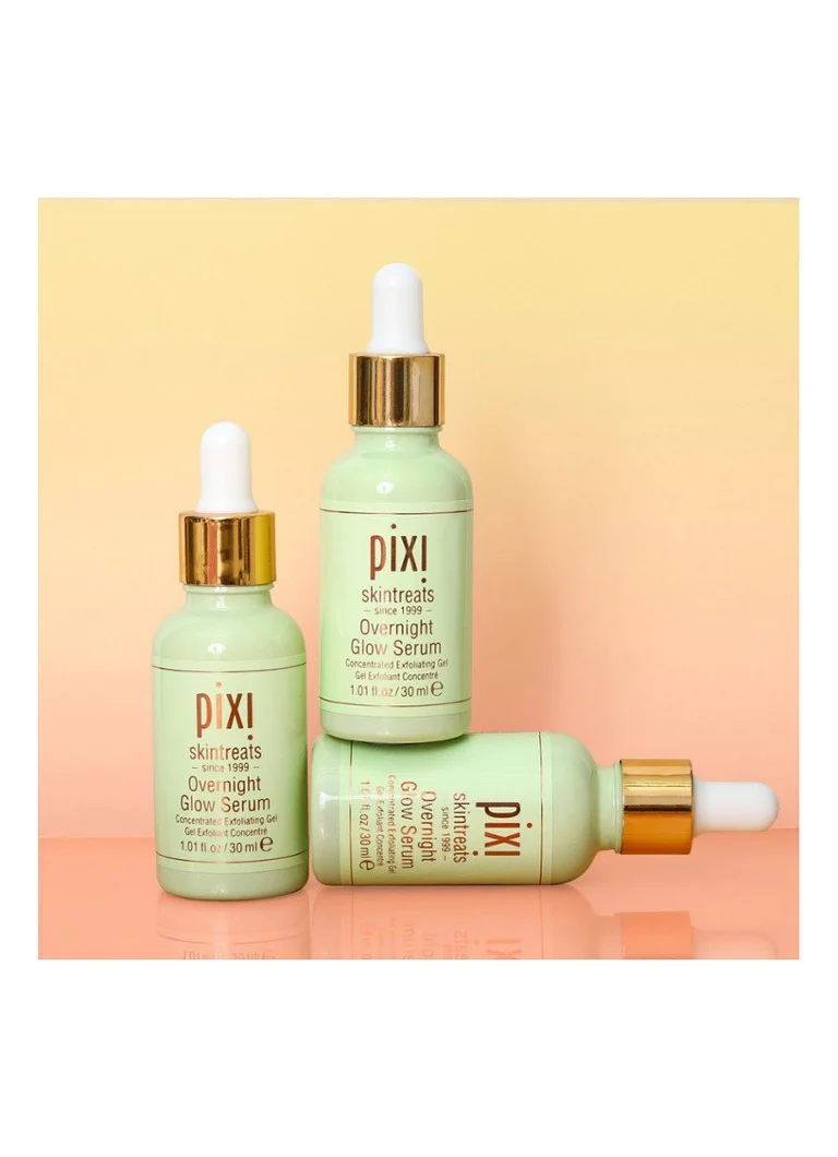 Pixi Overnight Glow Serum koncentrēts pīlinga gels - pīlinga nakts serums