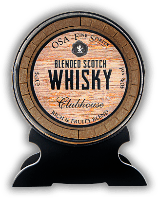 Old St. Andrews Clubhouse Barrel 0,05 Liter Old St. Andrews Clubhouse Barrel 0,05 Liter Ein frischer, sauberer Blend aus Malt und Grain Whiskys. 0,05	 Liter - Vol 40%