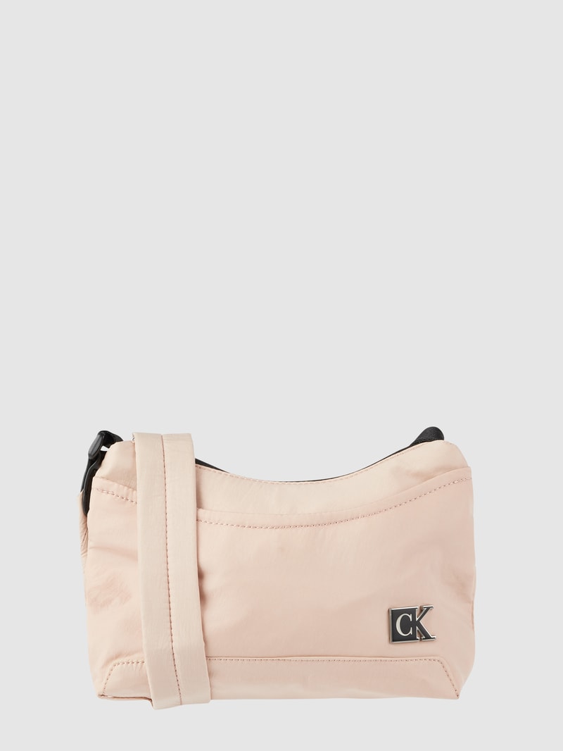 Crossbody Bag mit Logo in rosé