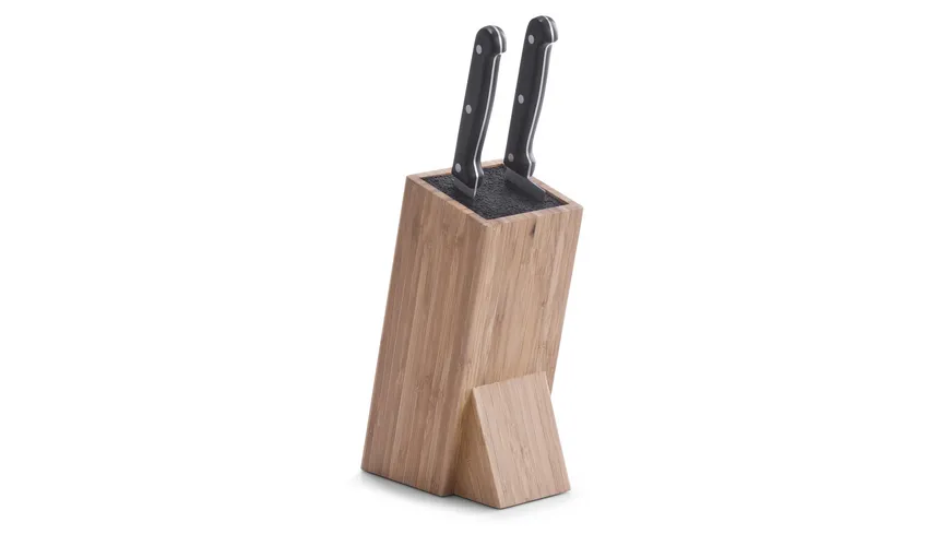 zeller Messerblock mit Borsteneinsatz