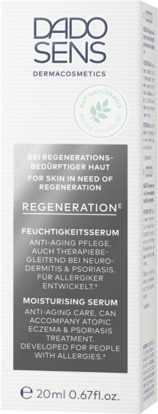 DADO SENS REGENERATION E Feuchtigkeitsserum Gesichtsserum