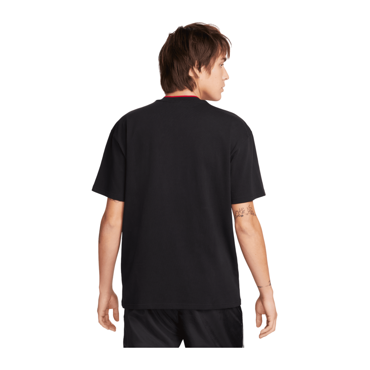Nike Air Fit T-Shirt Schwarz Rot F011