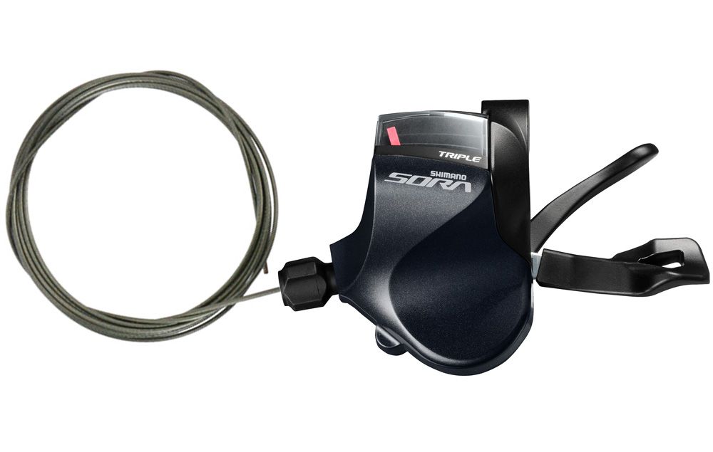 Shimano SORA SL-R3030 3-fach Flat-Bar Schalthebel links kaufen | Bike-Discount