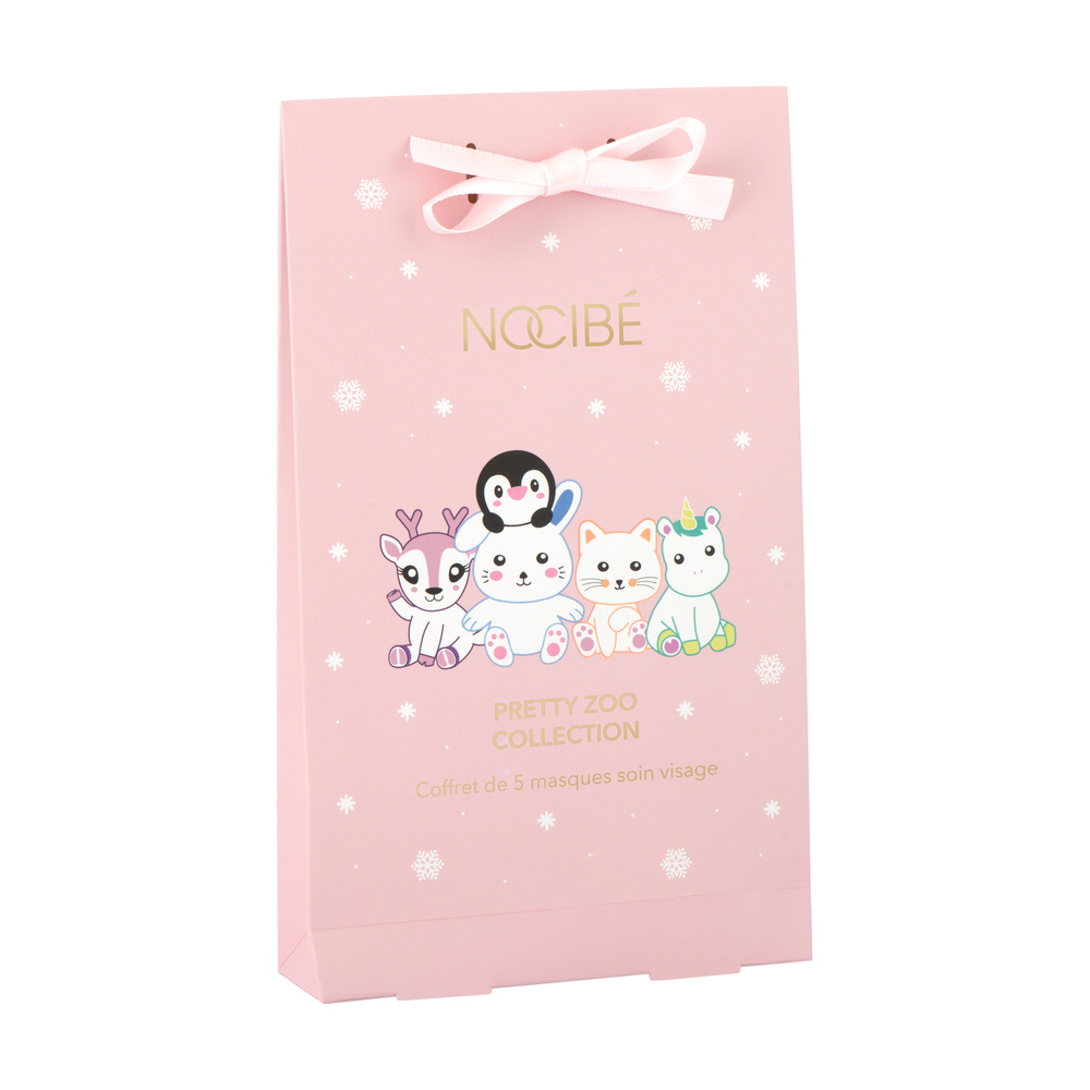 Nocibé My Pretty Zoo Collection Coffret 5 masques en tissu visage