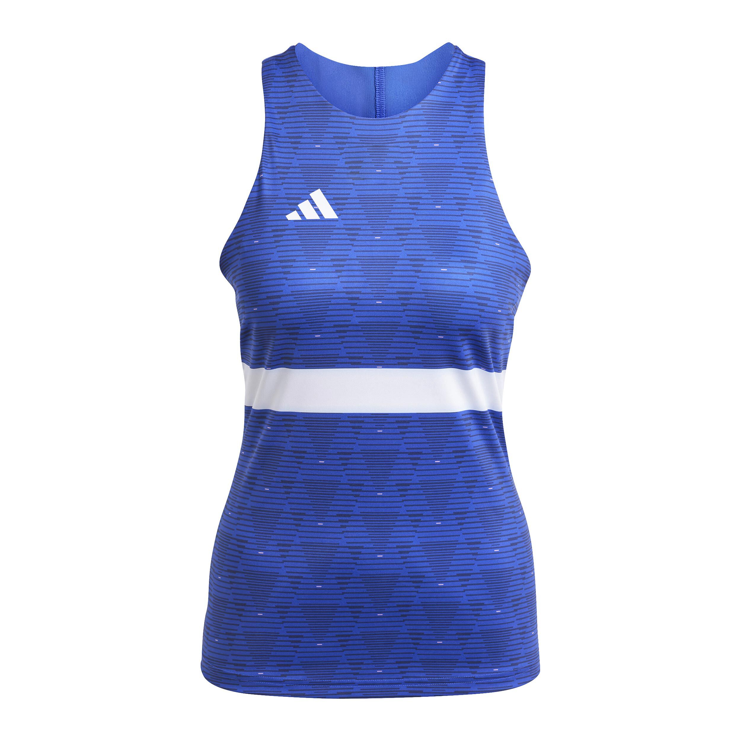 Y Tank-Top Damen - Blau, Weiß