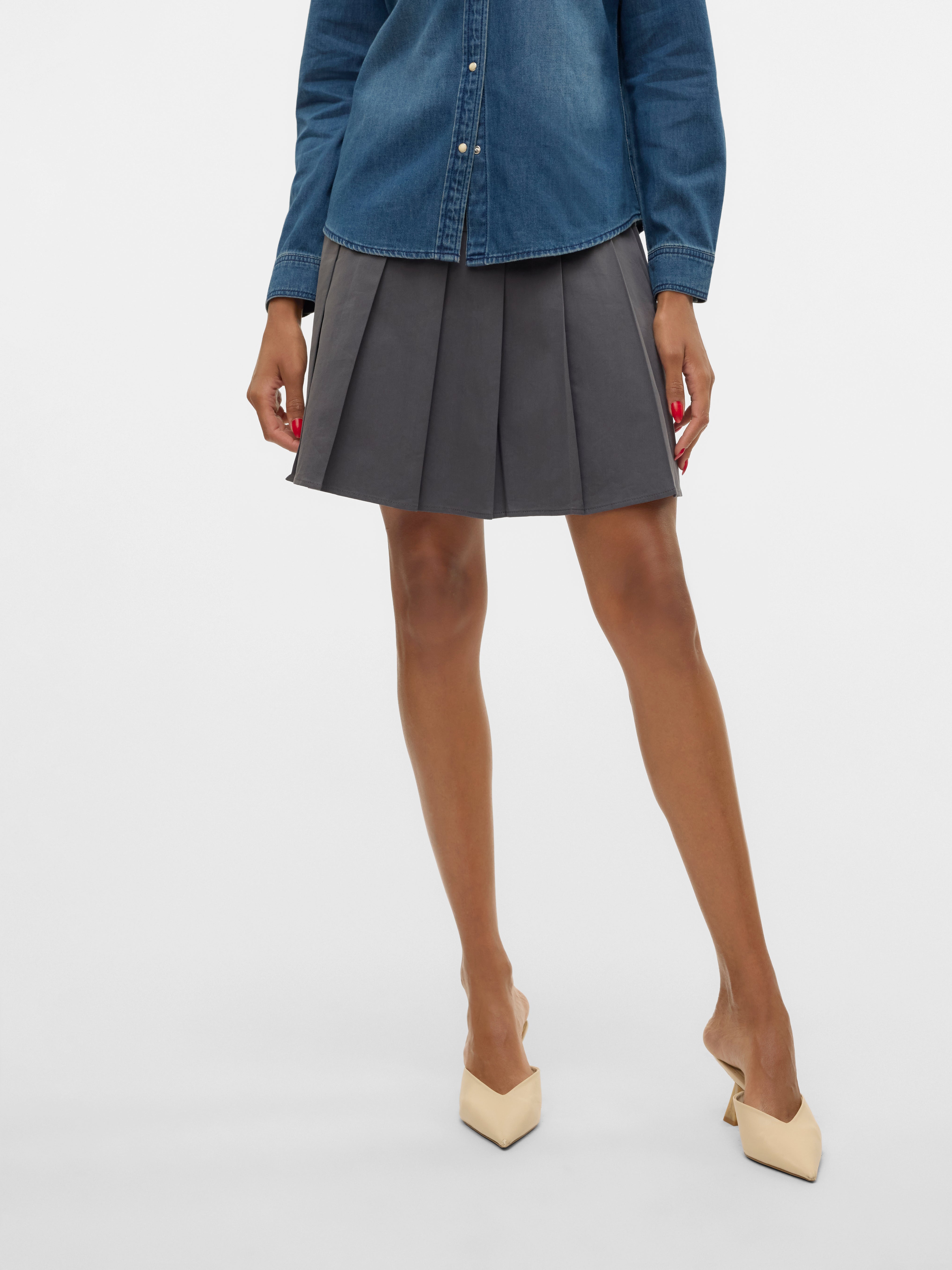 VMBAYA Mittlere Taille Kurzer Rock
