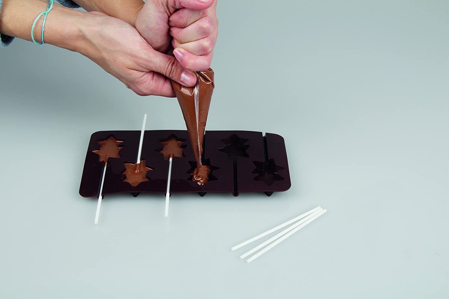 Dr. Oetker Schokoladenform Dr. Oetker Pralinenform 2er Set 