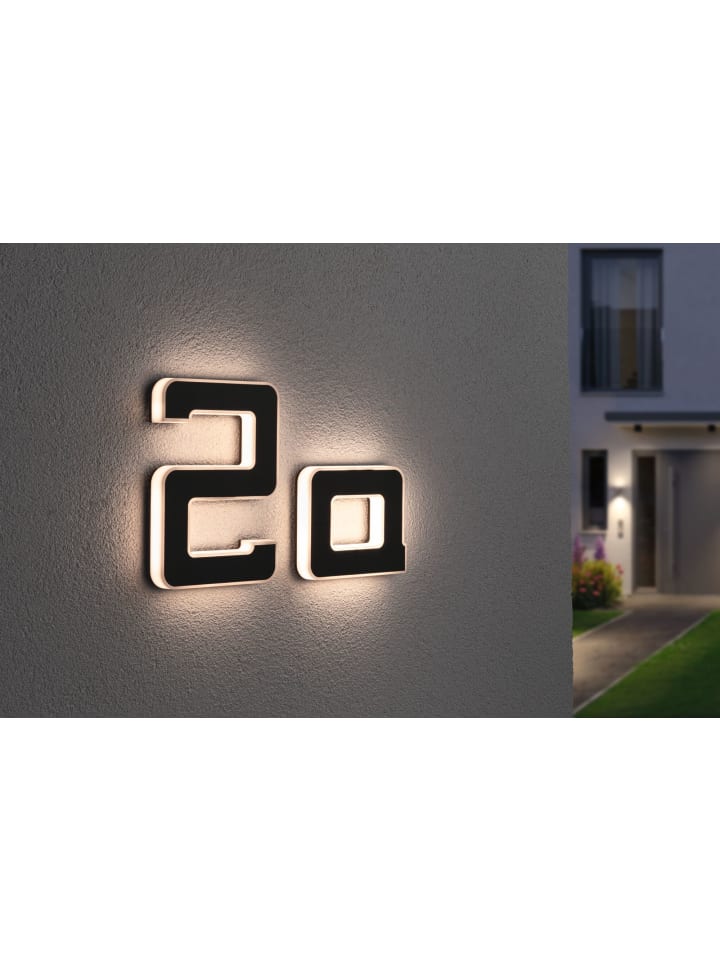 paulmann Solar LED Hausnummernleuchte  Buchstabe A günstig kaufen onesize