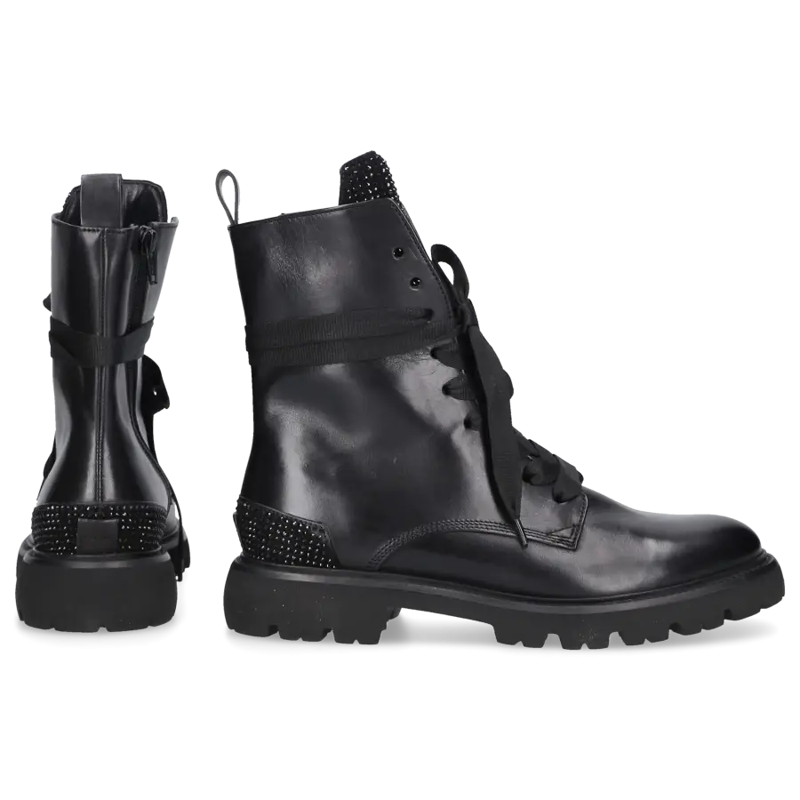 305 SOBE - Stiefeletten PESTO Nappaleder - schwarz