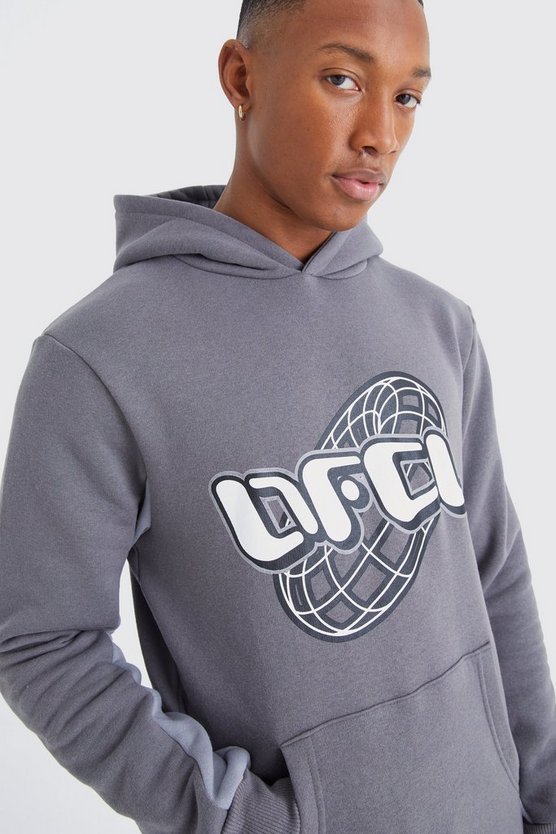 Slim-Fit Trainingsanzug mit Official-Print
