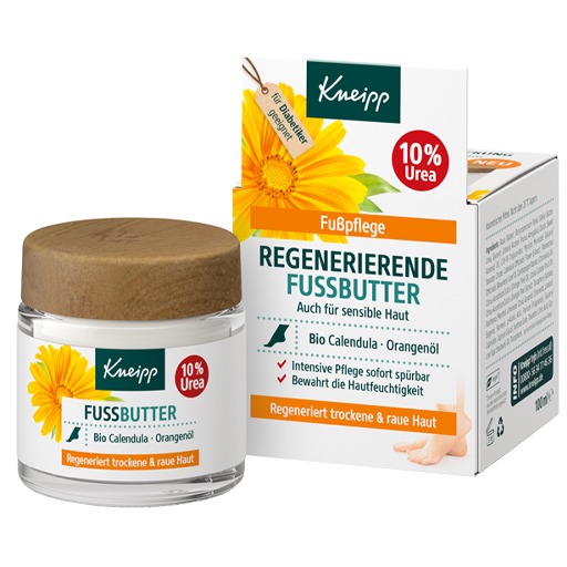 KNEIPP regenerierende Fußbutter Fußpflege  100 ml  Creme
