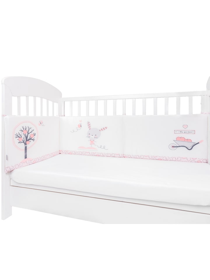 Kikkaboo Babybett Nestchen 120 x 60 cm in rosa günstig kaufen 60x120 cm