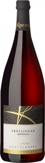 2021 Trollinger feinherb Bio 1,0 L - Privatkellerei Kümmerle