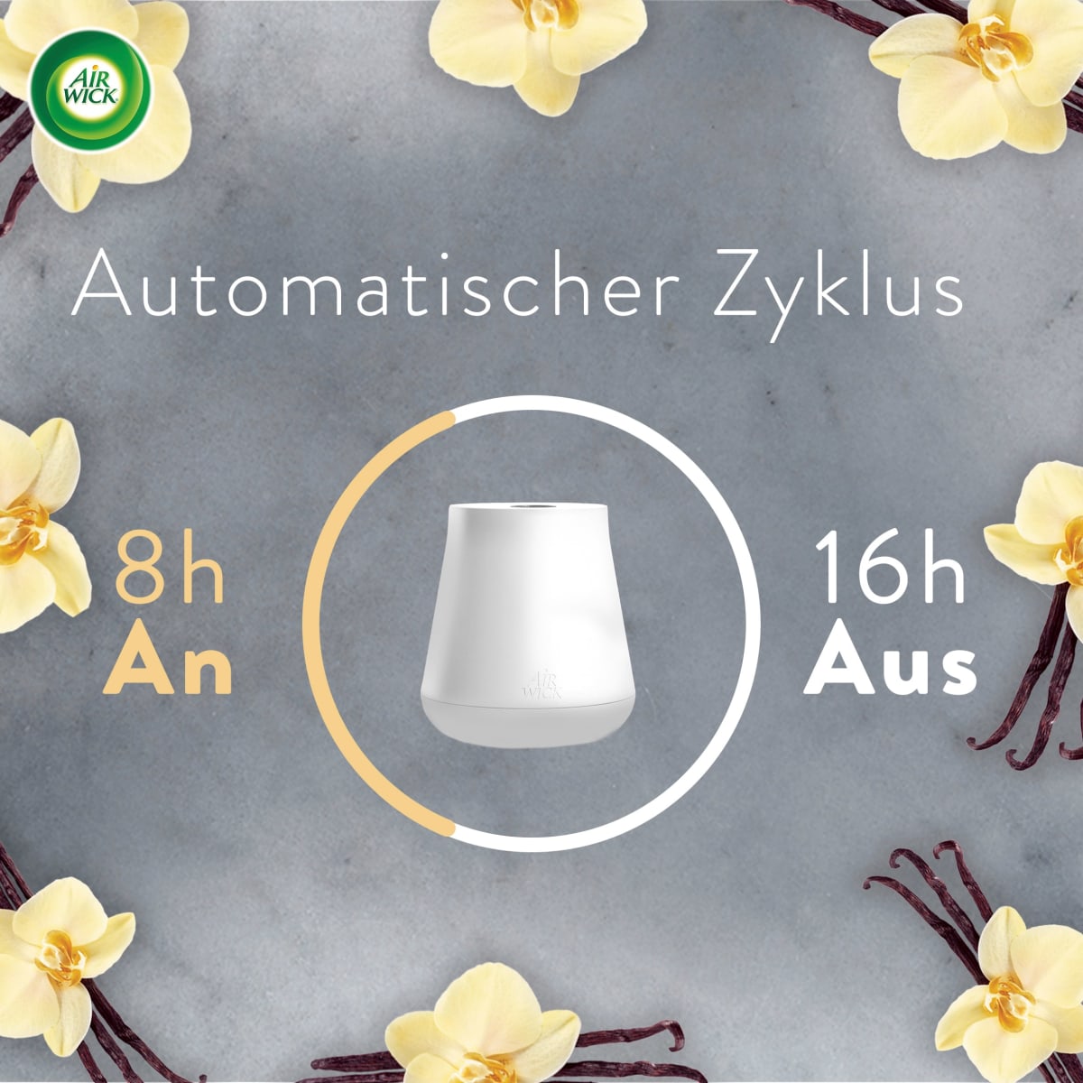 Lufterfrischer Aroma-Öl Verwöhnende Vanille Nachfüllpack, 20 ml