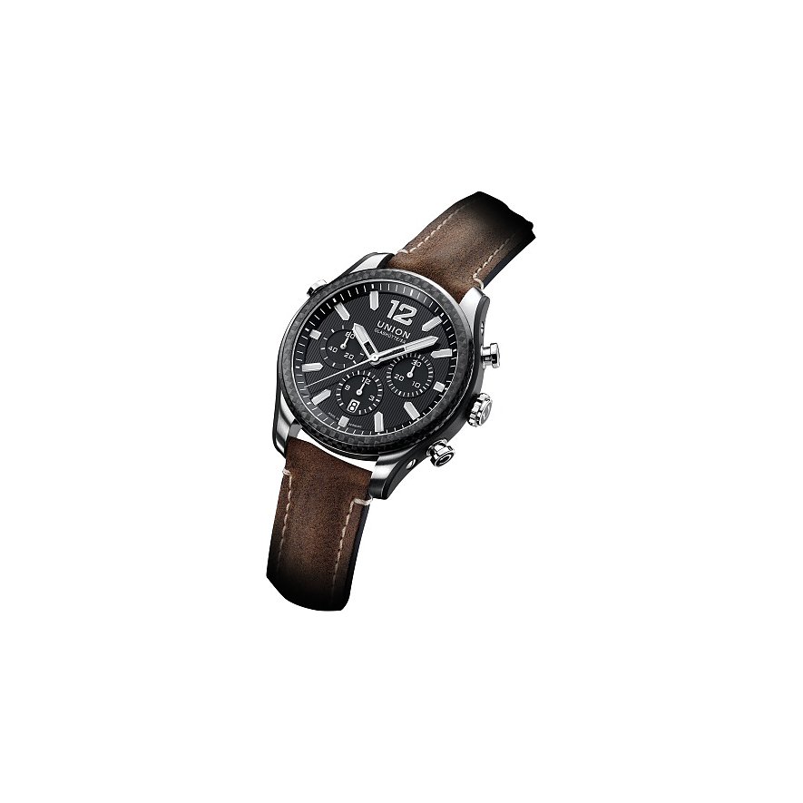Union Glashütte Uhren-Set inkl. Wechselarmband Belisar Chronograph Sport