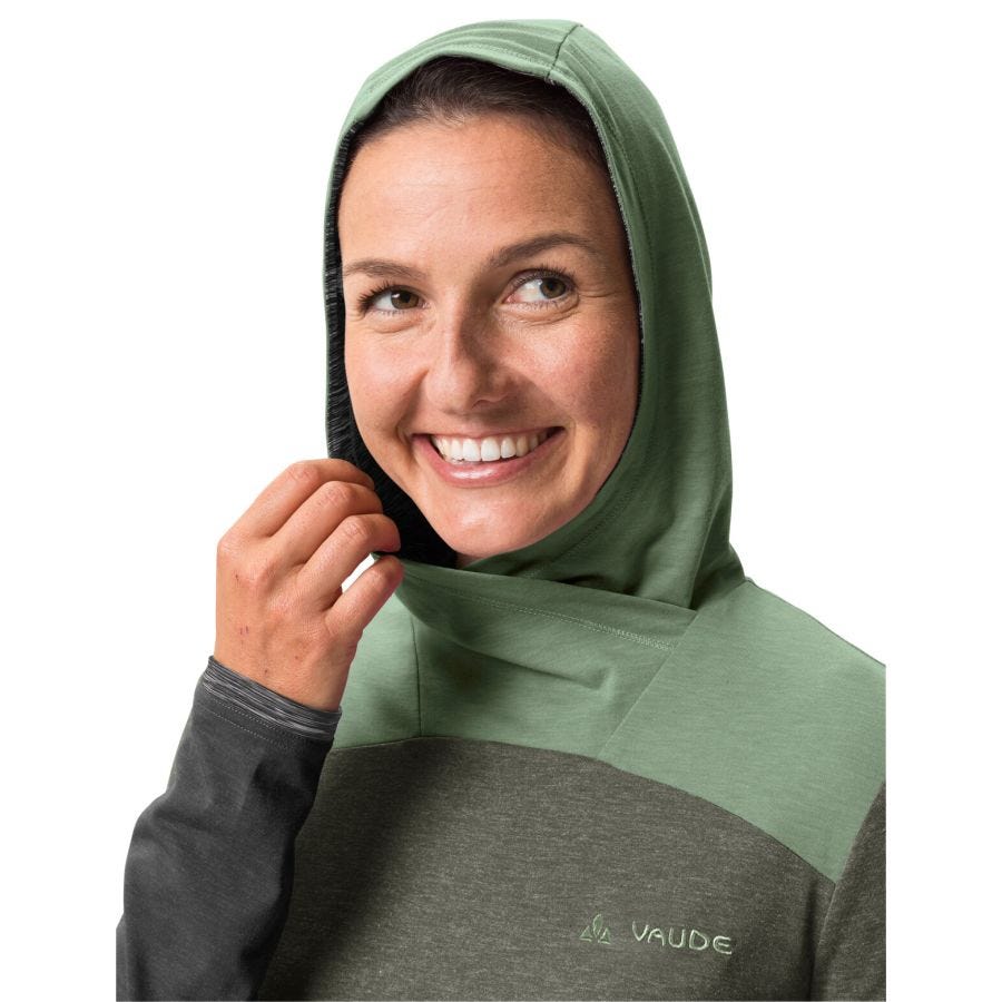 Tremalzo Langarm Hoodie T-Shirt Damen