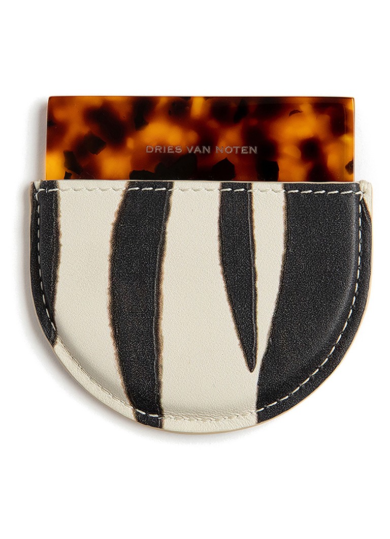 Dries Van Noten Mirror Turtoise Shell - taskupeili vasikannahkapussilla