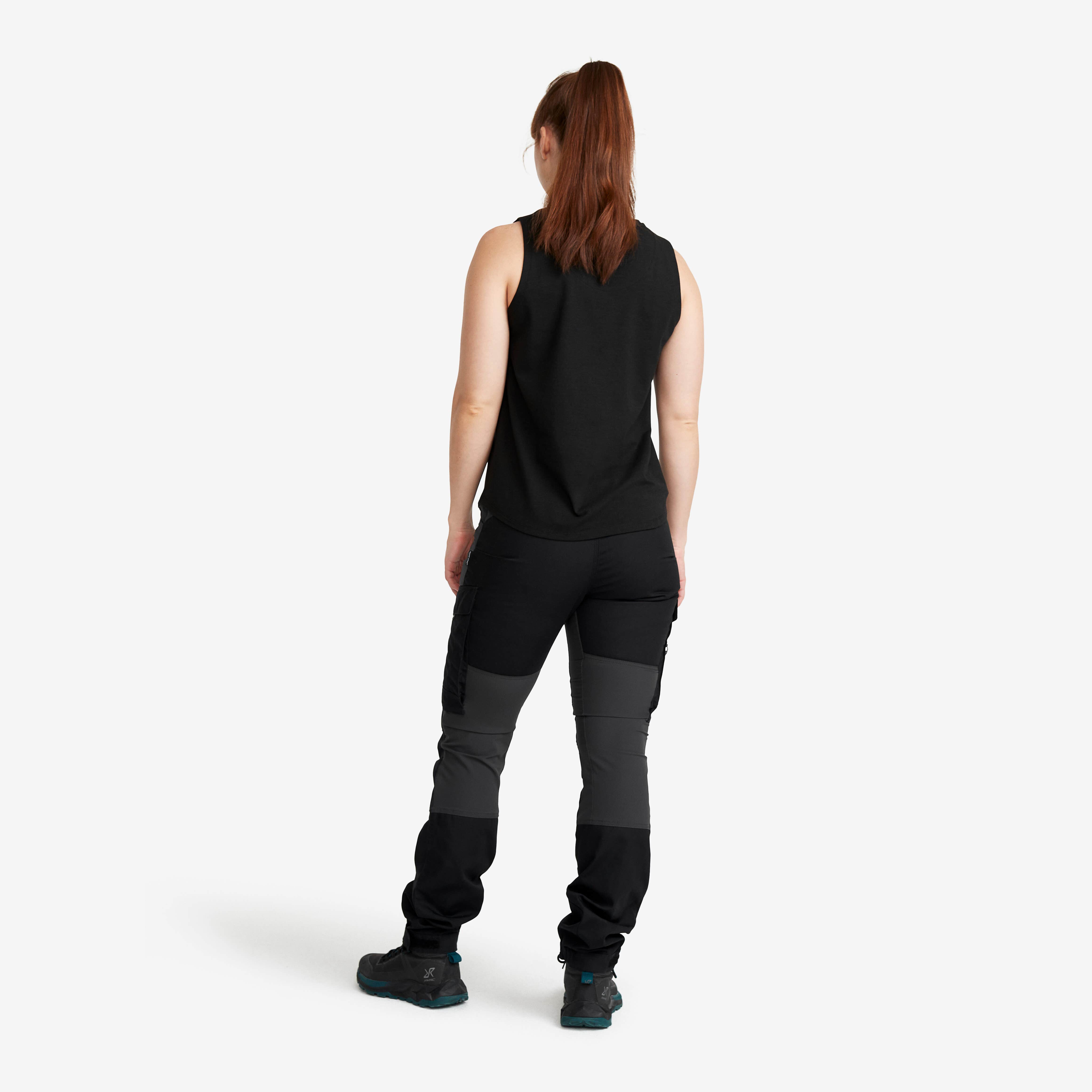 Soft Singlet Femme Black