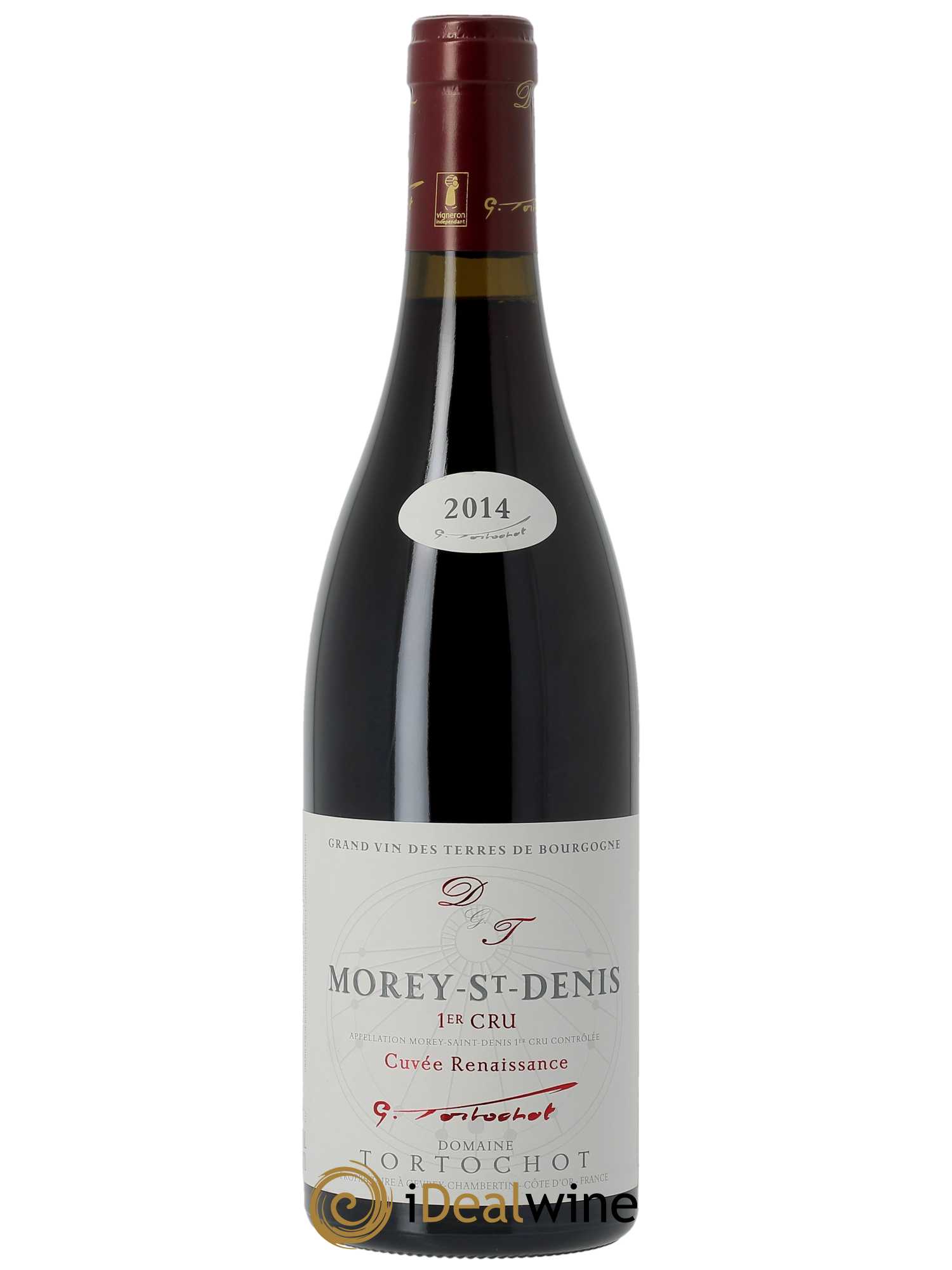 Morey Saint-Denis 1er Cru Cuvée Renaissance Tortochot (Domaine)  2014 - Lot de 1 Bouteille