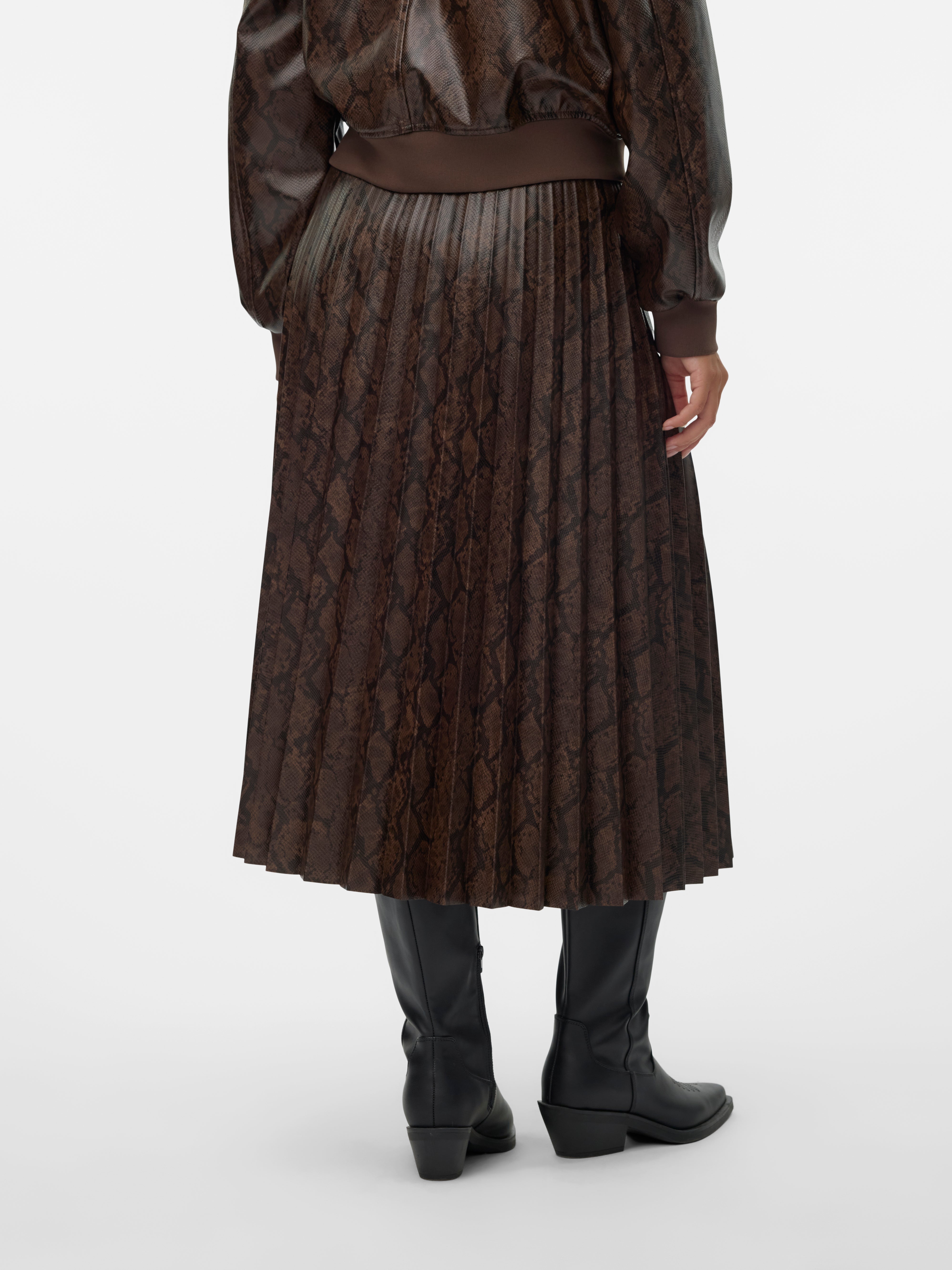 VMNITA Hohe Taille Midirock