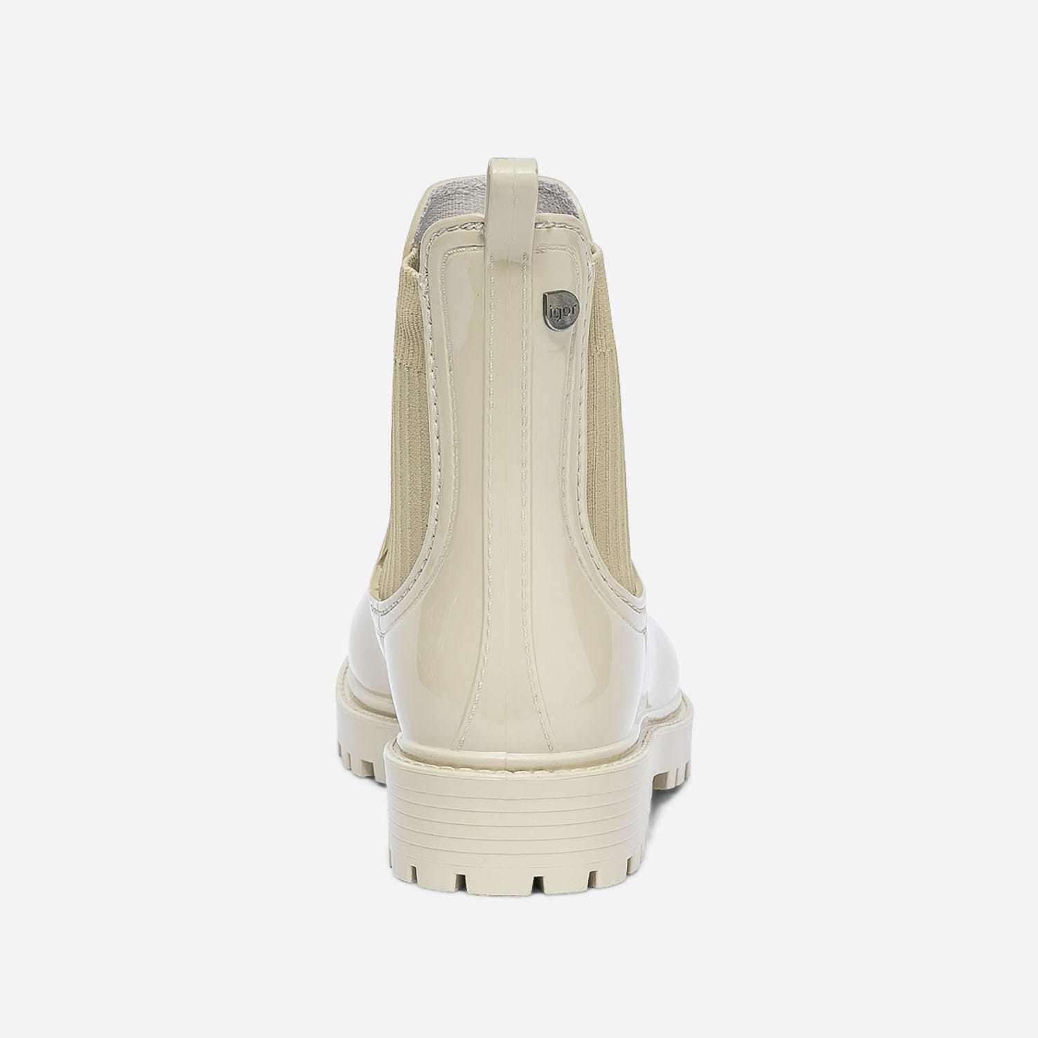 Chelsea boots de pluie IGOR beige