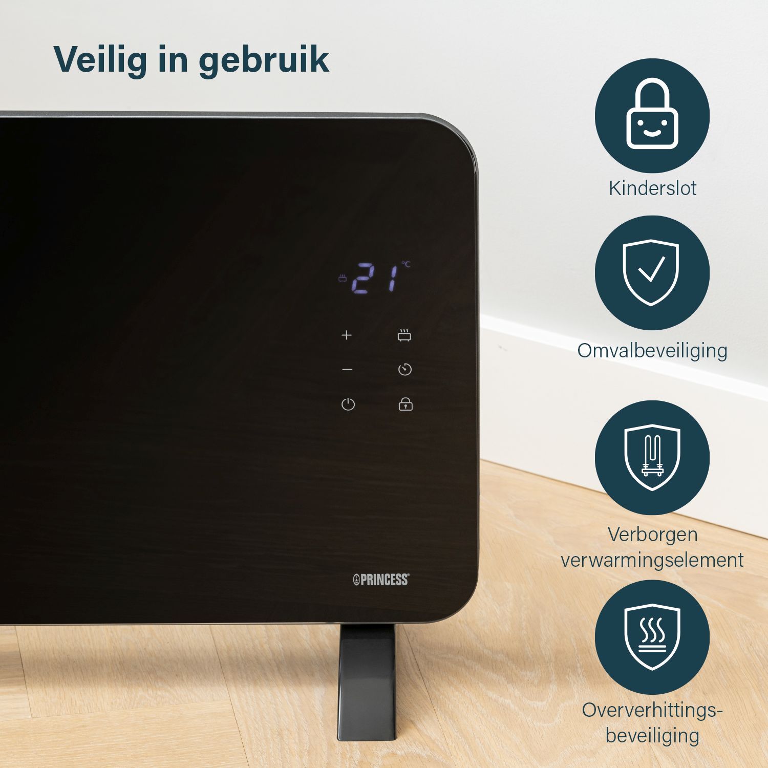 Princess 1500 Watt Elektro Heizpaneel