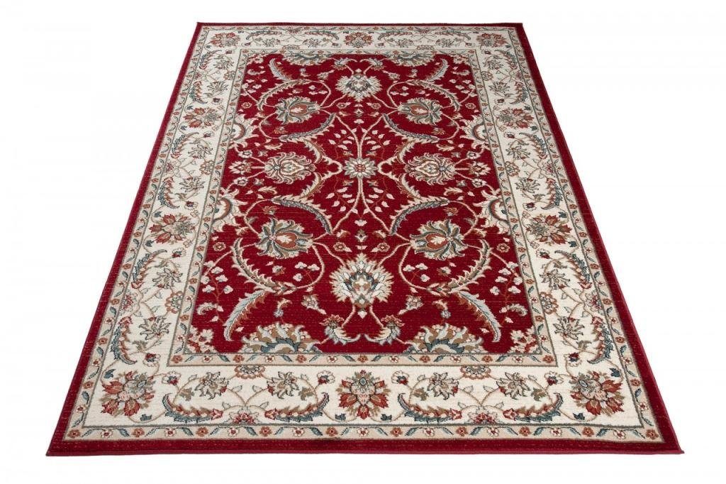 Orientteppich Oriente Teppich - Traditioneller Teppich Orient Rot, Mazovia, 120 x 170 cm, Geeignet für Fußbodenheizung, Pflegeleicht, Wohnzimmerteppich