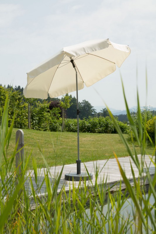Schneider Schirme Schneider Sonnenschirm LOCARNO, ca. 150 cm Ø, natur
