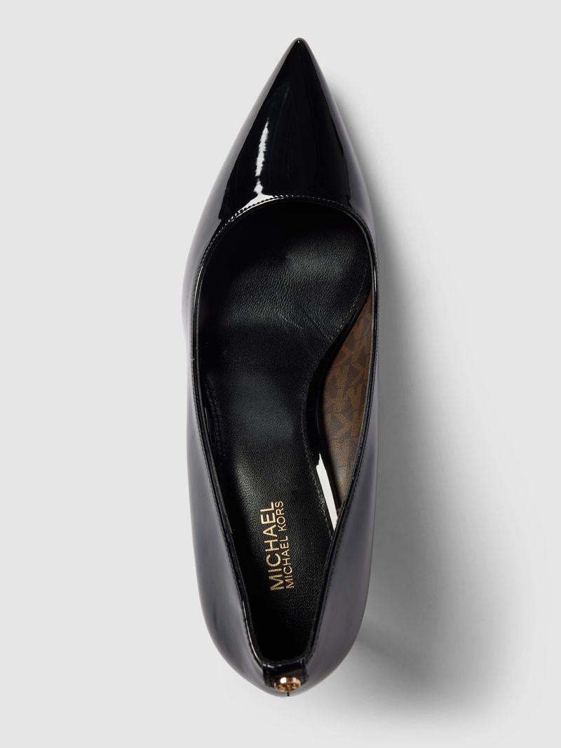 Pumps mit Pfennigabsatz Modell 'ALINA' in schwarz