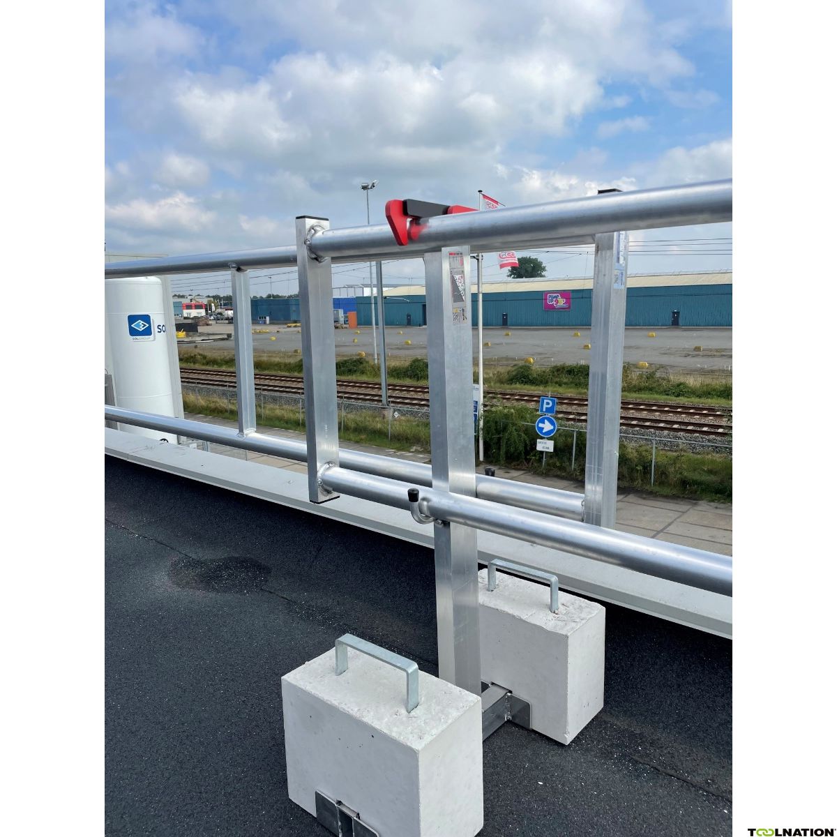 RSS 43830800 Dachsicherheitssysteme Pack plat dak Compact 8 mtr.