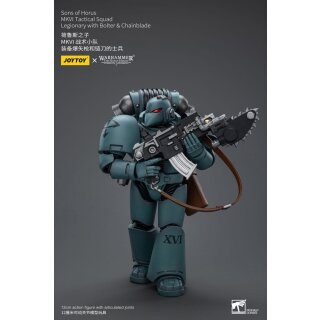Warhammer: The Horus Heresy Actionfigur: Sons of Horus - MKVI Tactical Squad Legionary with Bolter & Chainblade