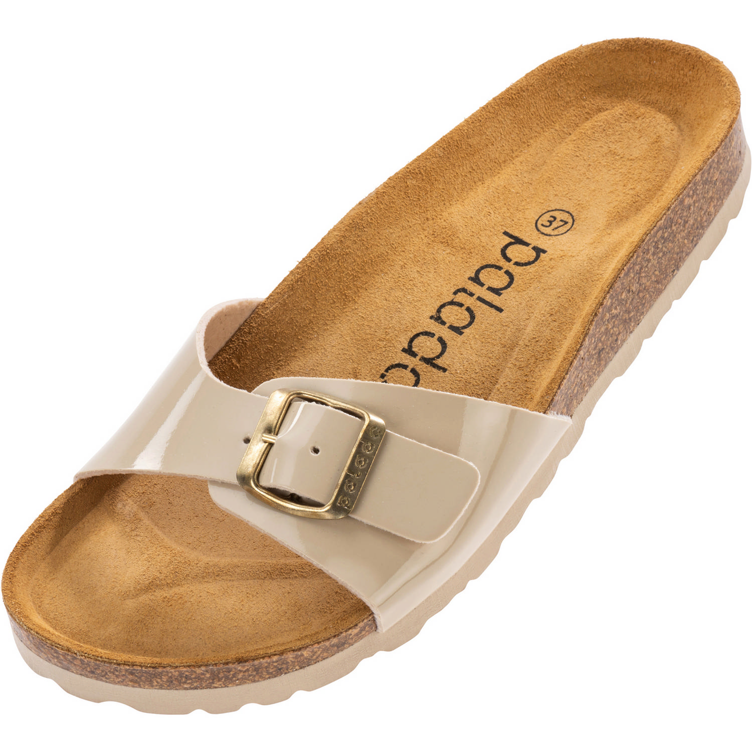 Palado Malta Lack, Pantoletten, Damen, Lack Creme Beige