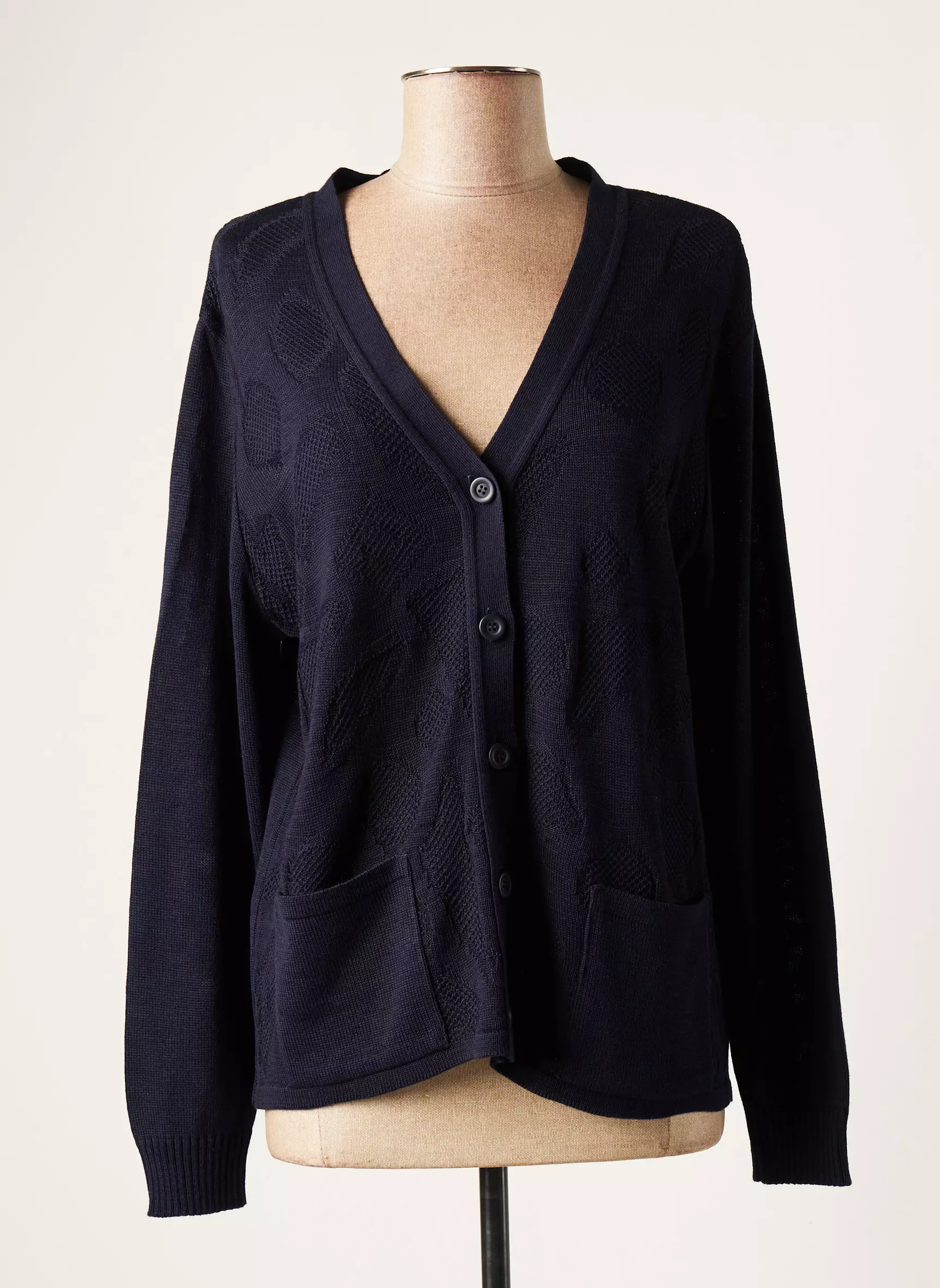 Griffon Cardigans Femme couleur bleu