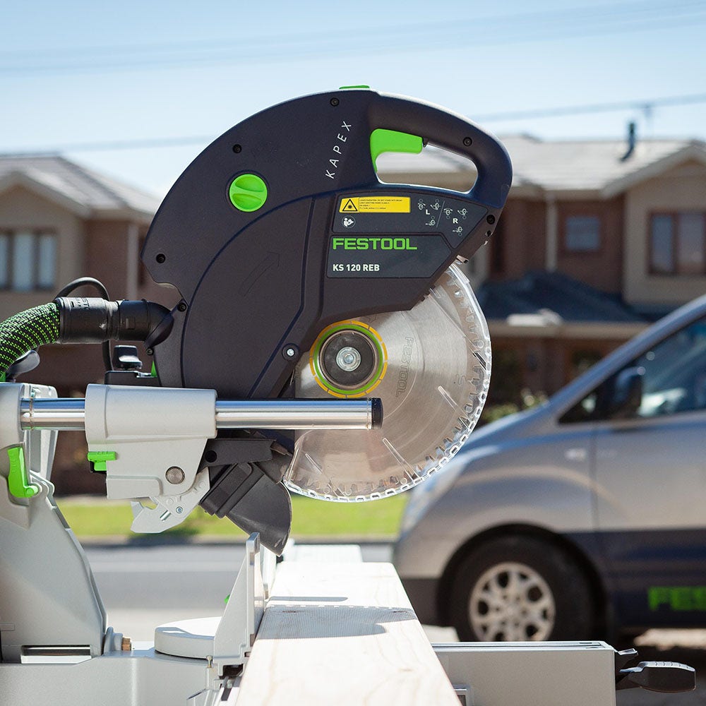 FESTOOL 260mm KS 120 R KAPEX Slide Compound Mitre Saw 575850